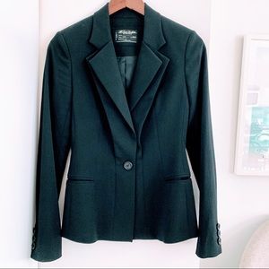 All Saints | Single button black blazer - Size 8